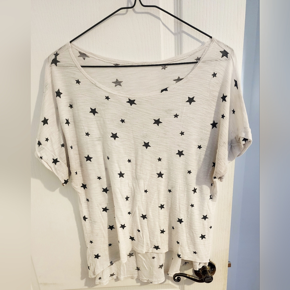 Starry White Women's Top